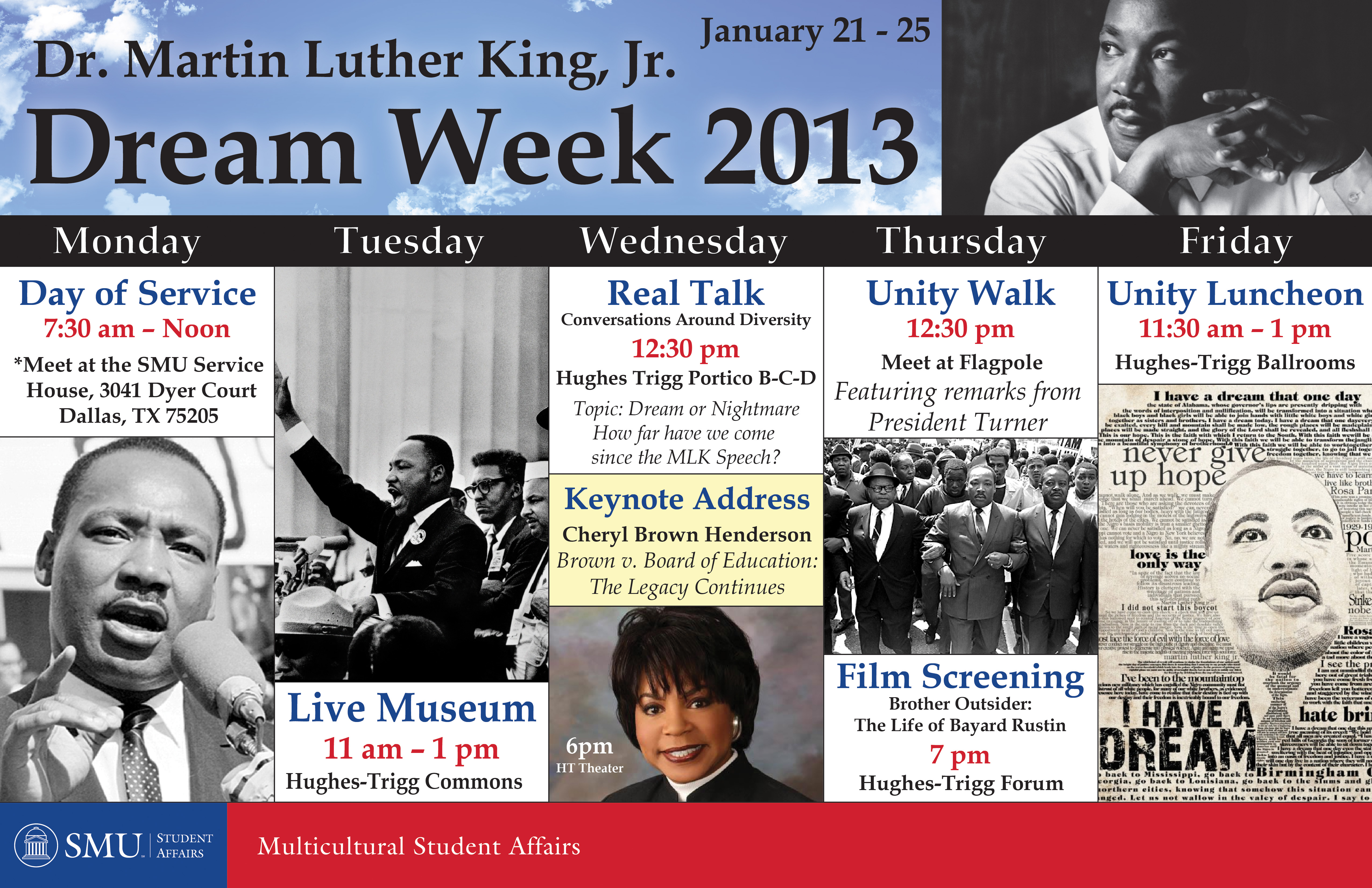 SMU celebrates the life and legacy of Dr. Martin Luther
