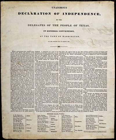 Texas Declaration of Independence