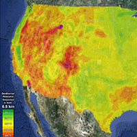 Geothermal Map of the United States
