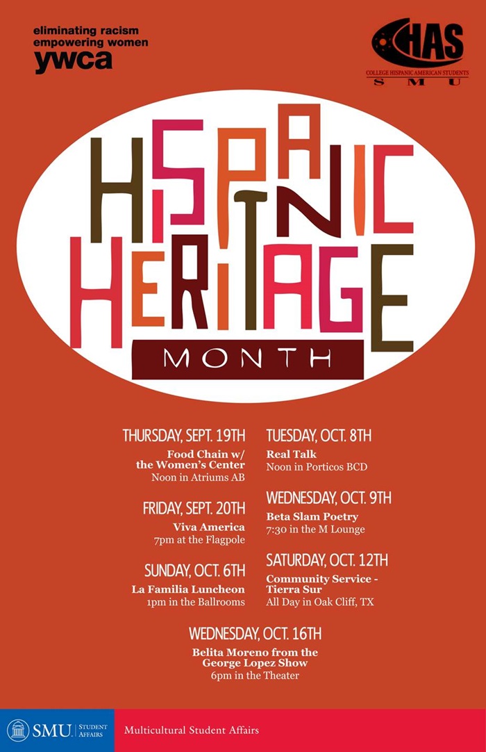 Hispanic Heritage Month 2013 at SMU