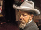 Self-Portrait - Joaquín Sorolla y Bastida (Spanish, 1863-1923), Self-Portrait, 1909, oil on canvas. 