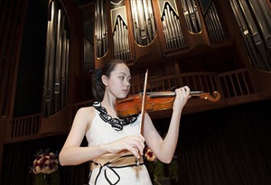 SMU Violin Student