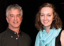 Dave Lieber and Lyanna Smith were the favorites at the TEDxSMU auditions on 20 June 013