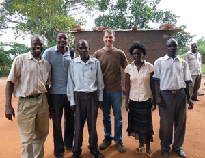 Spencer in Uganda
