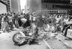 Riot following the death of Santos Rodriguez in 1973