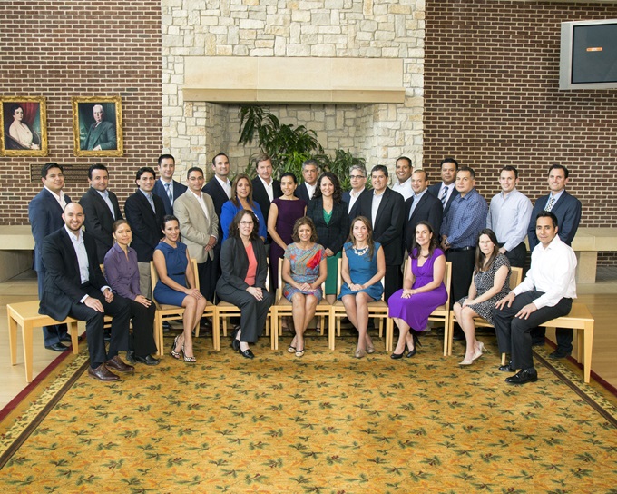 The most recent graduating class of the CEDP offered through SMU Cox Executive Education