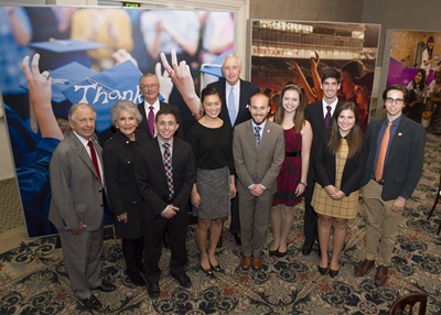 Donors and students at Student Scholarship Luncheon