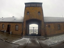 Birkenau Entrance
