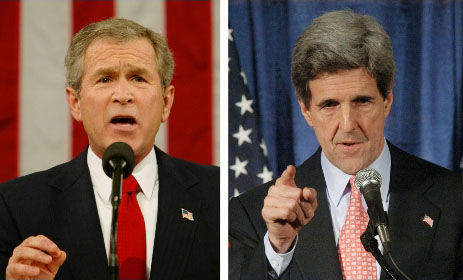 LONDON EMBASSY ELECTION NIGHT 2004 Red Lanyard George W Bush John Kerry 