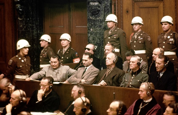 Defendants  at Nuremberg