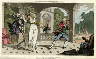 Scenes from Dance of Death exhibit