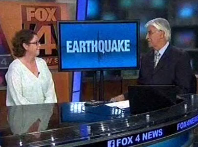 Earthquake interview