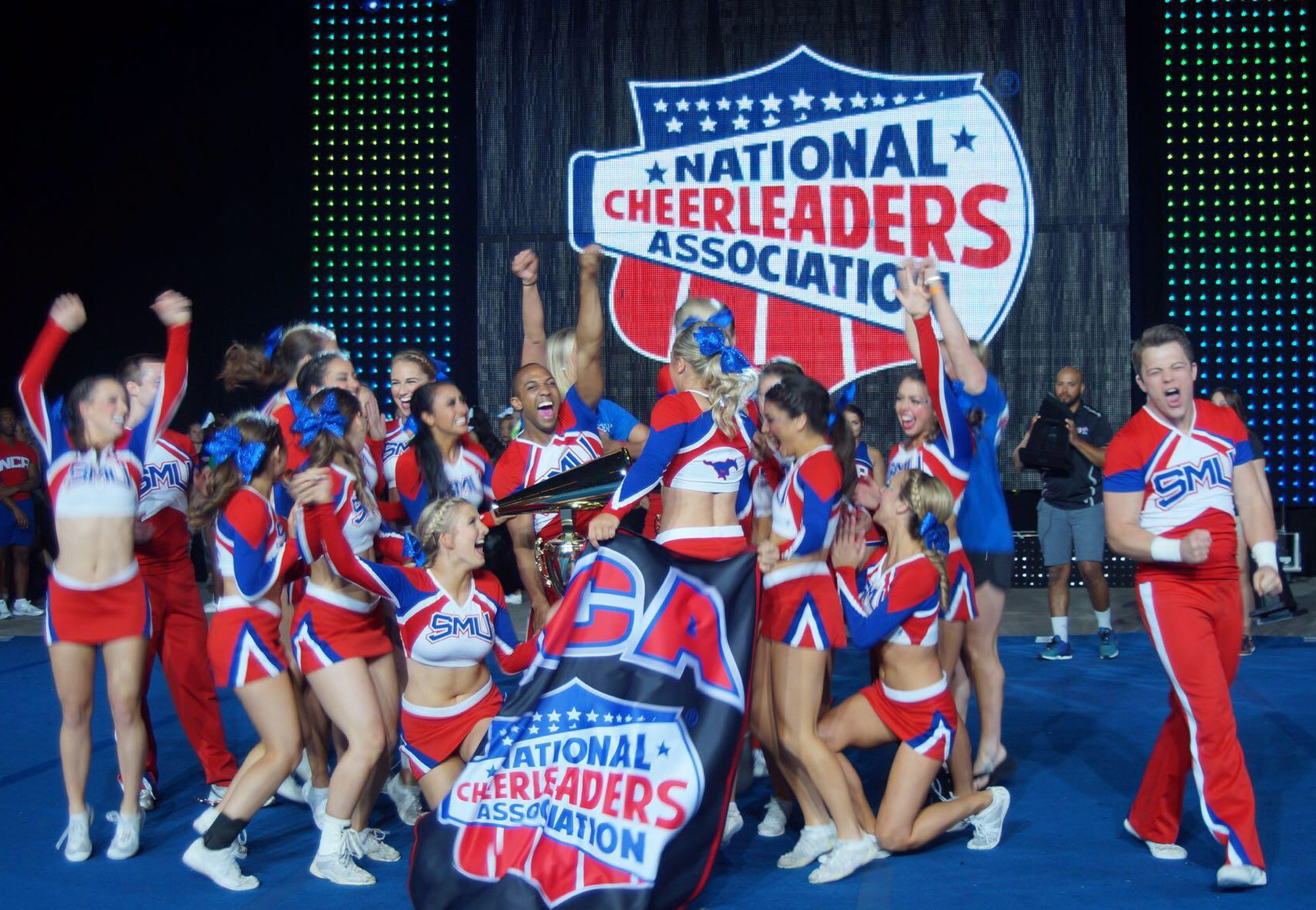 Three cheers for national champs SMU Cheer takes top NCA honors SMU