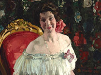 Portrait of Marie Cronin, c. 1906 by Claudio Castelucho y Diana (Spanish, 1870-1927)