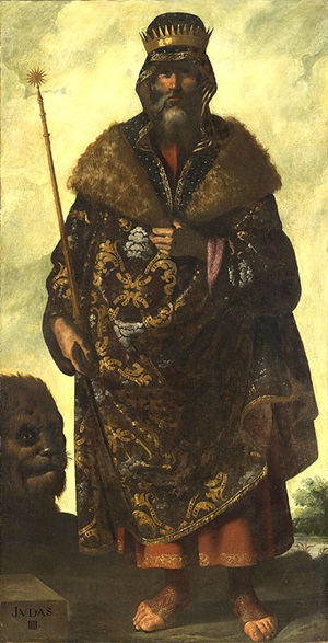 Francisco de Zurbarán (Spanish, 1598-1664) Judah, c. 1640-45. Oil on canvas. Auckland Castle, County Durham