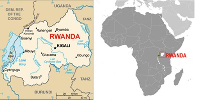 RWANDA Map