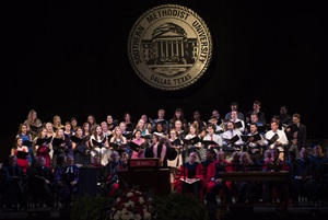 Opening Convocation choir, SMU 2016