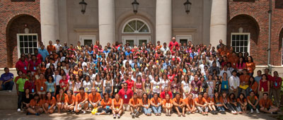 Students at 2010 Hispanic Youth Symposium at SMU