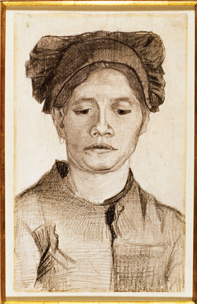 Vincent Van Gogh - Head of a Peasant Woman