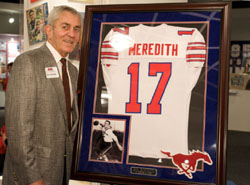 Don Meredith with Jersey No. 17