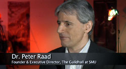 Screenshot of Dr. Peter Raad of The Guildhall at SMU