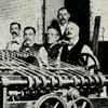 Bullock perfecting press, used by the Dallas News at its beginning in 1885