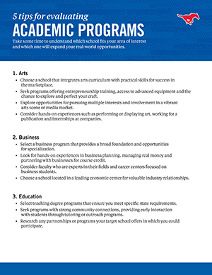 Five tips for evaluating academic programs pdf