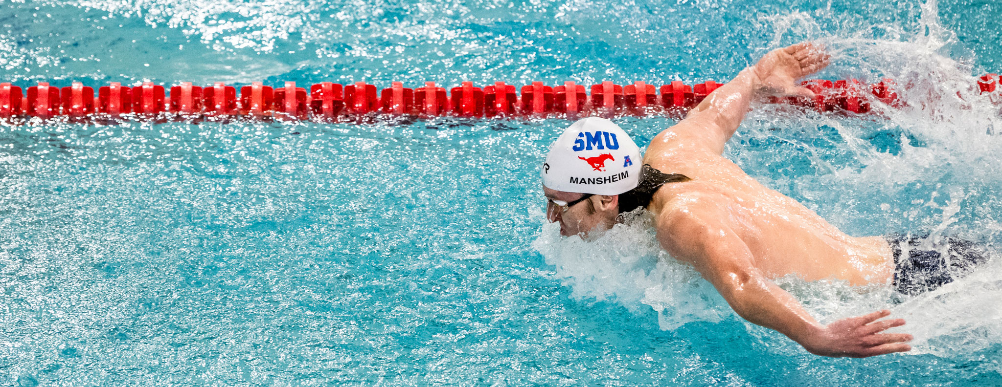 SMU swimmer