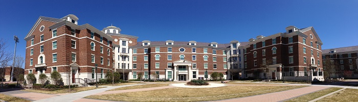 Picture of exterior of Armstrong Commons