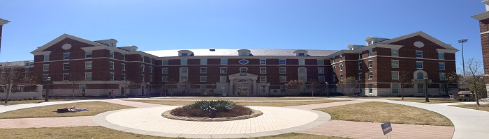 Picture of exterior of Crum Commons