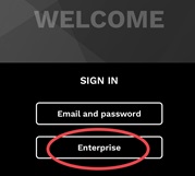 image of Safeture SSO sign in page 