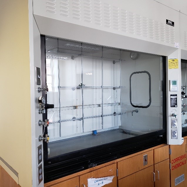 Picture of a chemical fume hood