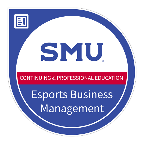 SMU Esports Business Management Certificate badge image