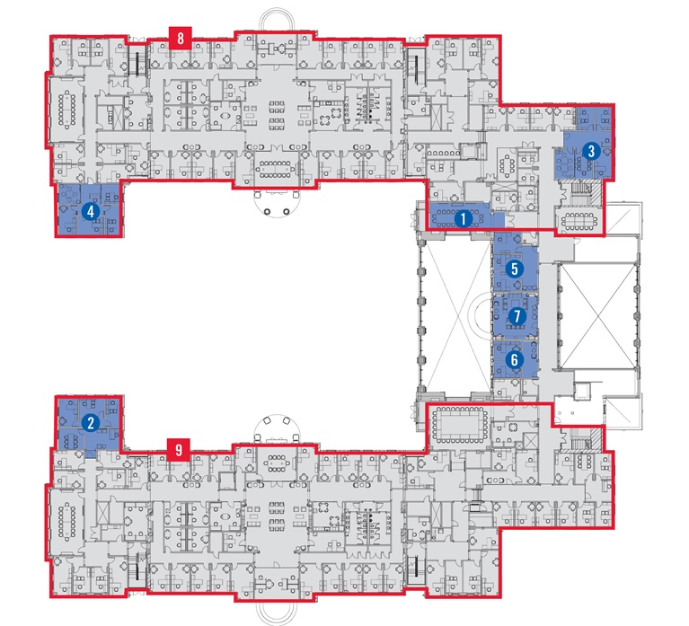Floor plan level two
