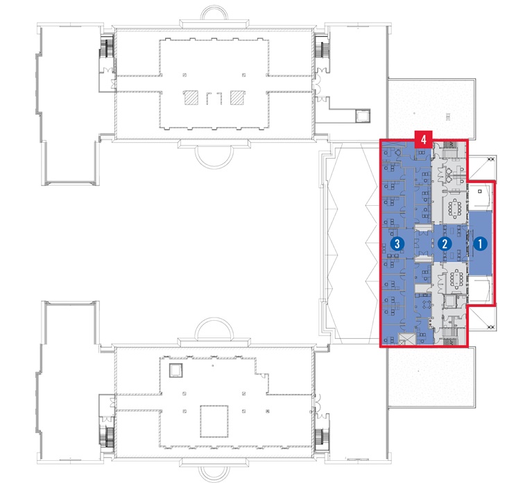 Floor plan level 3