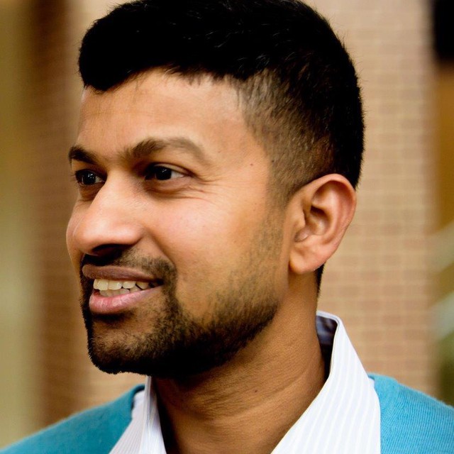 A headshot of Sreekumar Bhaskaran, a member of the SMU Cox Online MBA faculty