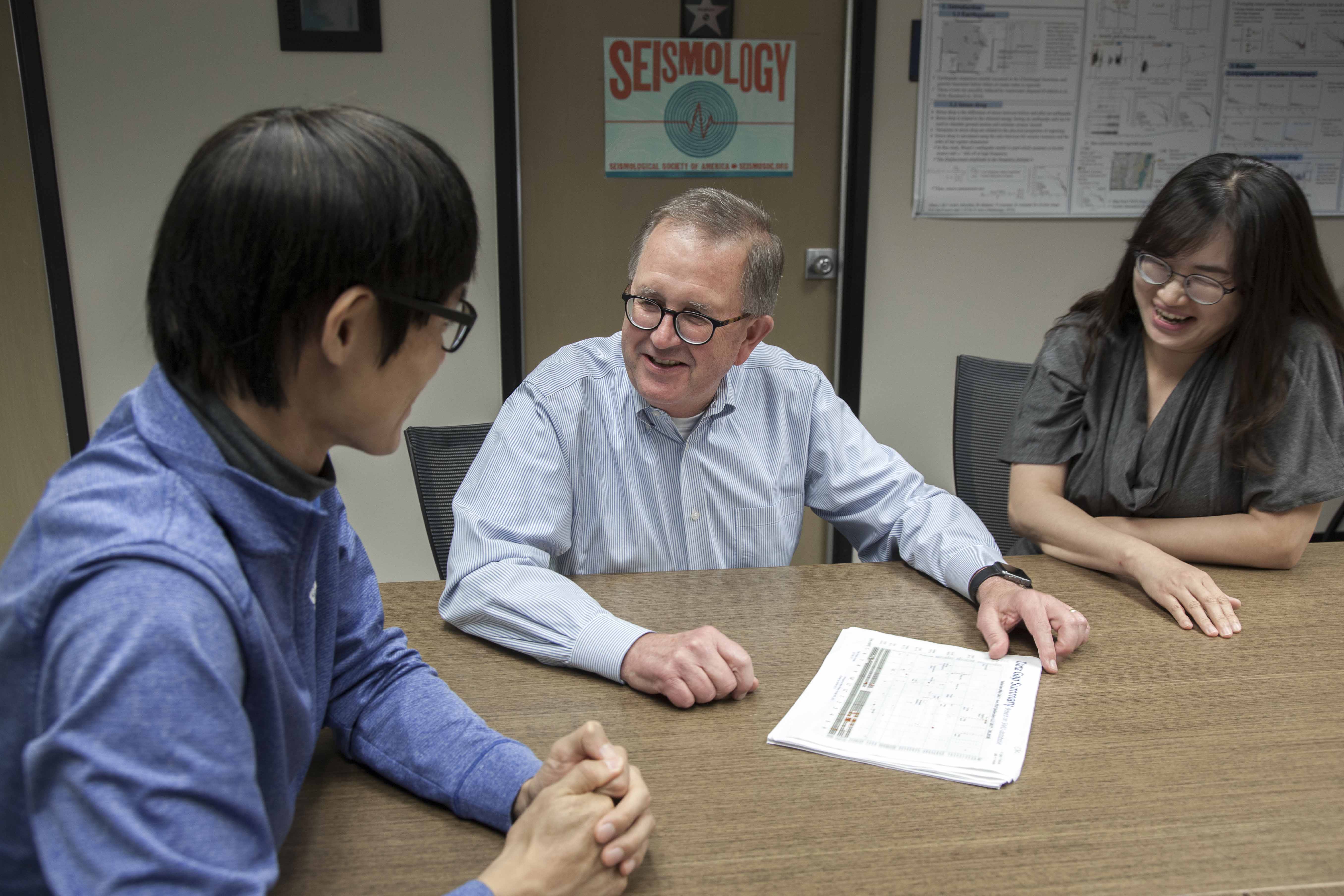 faculty and students