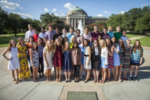 Dedman College Scholars group picture