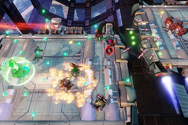 Game screenshot: Blastrobots