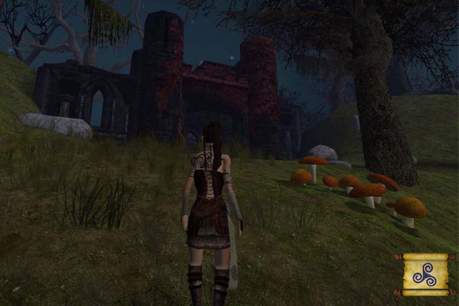 Game screenshot: Eclipse main character