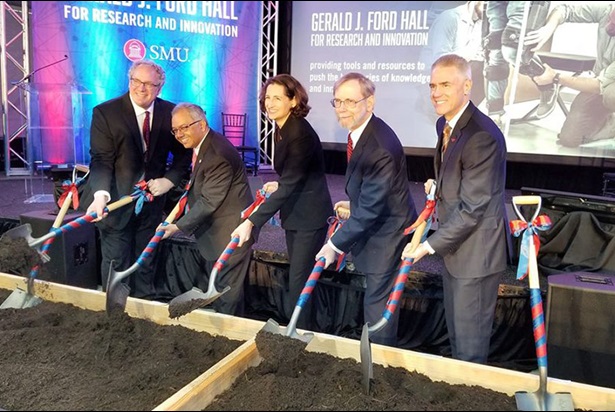 SMU Ford Hall Ground Breaking