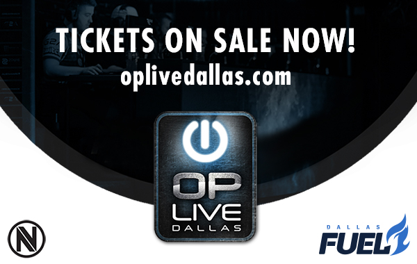 OP Live Dallas partners with Team Envy and Dallas Fuel — Tickets on Sale Now!
