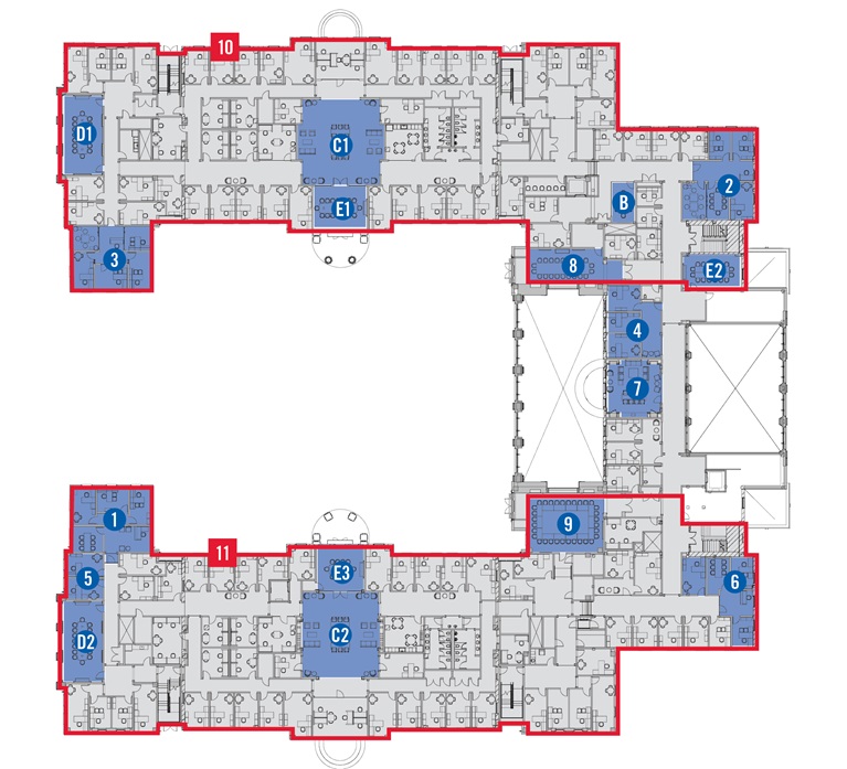 Floor plan level two