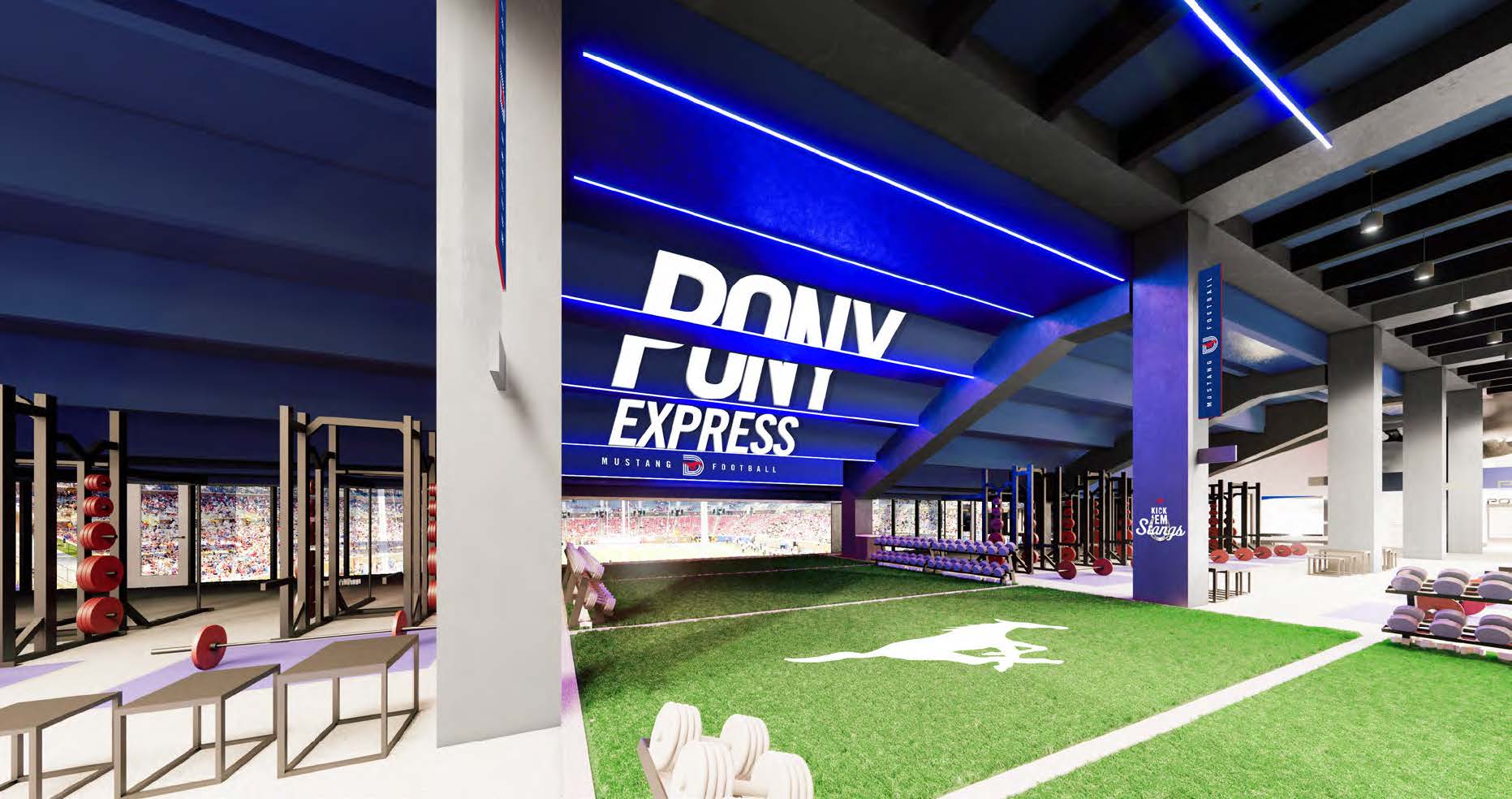 Conceptual rendering of the sports performance suite