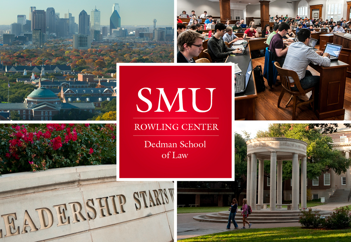 SMU Law Rowling Center - Branded Imagery
