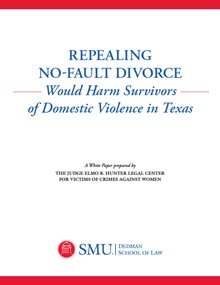 Repealing No Fault Divorce White Paper