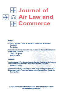 Journal of Air Law & Commerce