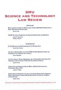 Science & Technology Law Review
