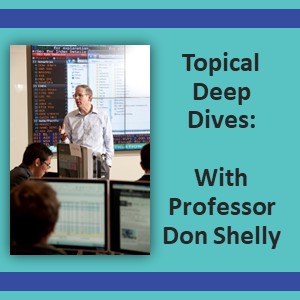 Topical Deep Dive: Bloomberg & FactSet with Don Shelly, Mar. 20 at 5:20pm in the Business Library, Lower Level of Hamon Arts Library