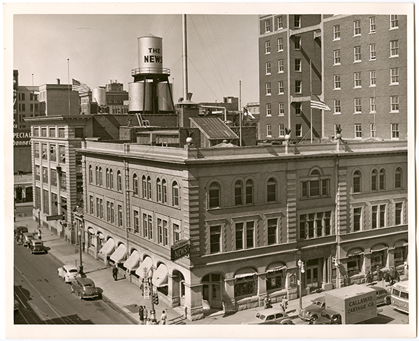 The Dallas Morning News Building at Commerce and Lamar, 1946